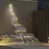 Árbol de Navidad LED con 168 LED Multicolor 511 cm Metal 1