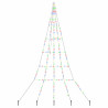 Árbol de Navidad LED con 168 LED Multicolor 511 cm Metal 2