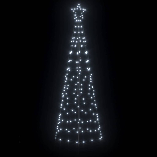 Árbol de Navidad LED con 390 LED Frío 250 cm Hierro M 4