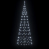 Árbol de Navidad LED con 390 LED Frío 250 cm Hierro 5