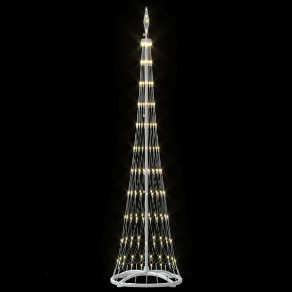 Árbol de Navidad LED Cálido 138.5 x 138.5 x 399 cm Metal M 5