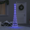 Árbol de Navidad LED Azul 138.5 x 138.5 x 399 cm Metal 1