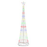 Árbol de Navidad LED Multicolor 138.5 x 138.5 x 399 cm Metal 2