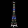 Árbol de Navidad LED Multicolor 138.5 x 138.5 x 399 cm Metal 4