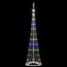 Árbol de Navidad LED Multicolor 138.5 x 138.5 x 399 cm Metal 5