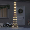 Árbol de Navidad LED Cálido 138.5 x 138.5 x 399 cm Metal 1