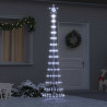 Árbol de Navidad LED Frío 138.5 x 138.5 x 399 cm Metal 1