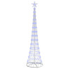 Árbol de Navidad LED Azul 138.5 x 138.5 x 399 cm Metal 2