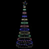 Árbol de Navidad LED Multicolor 138.5 x 138.5 x 399 cm Metal 4