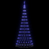 Árbol de Navidad LED Azul 138.5 x 138.5 x 399 cm Metal 5