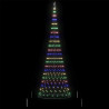 Árbol de Navidad LED Multicolor 138.5 x 138.5 x 399 cm Metal 5