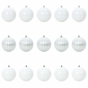 Juego de Esferas de Navidad 15 pcs H