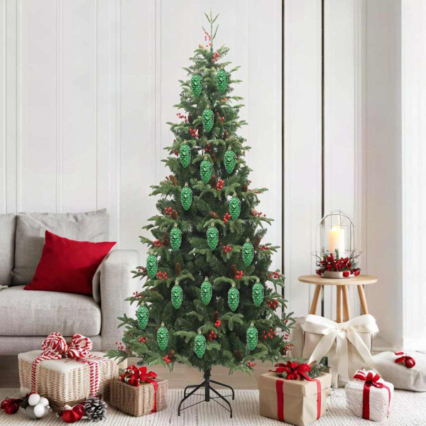 Decoración para Árbol de Navidad 40 pcs Verde D