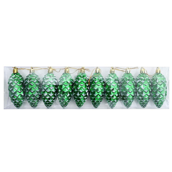 Decoración para Árbol de Navidad 40 pcs Verde M 3