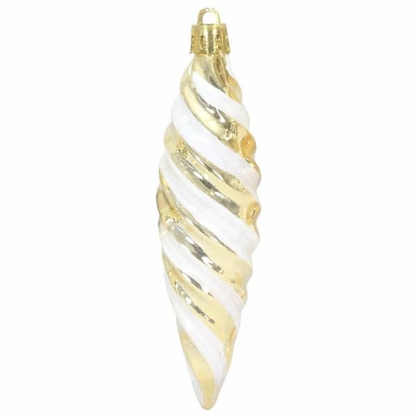 Decoración para Árbol de Navidad 40 pcs Dorado M 4