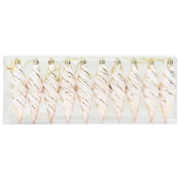 Decoración para Árbol de Navidad 40 pcs champán M 3