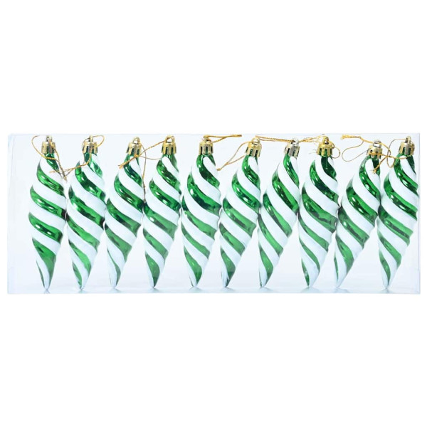 Decoración para Árbol de Navidad 40 pcs Verde M 3
