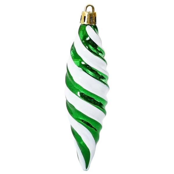Decoración para Árbol de Navidad 40 pcs Verde M 4