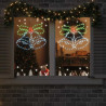 Campana de Navidad con 144 LED Multicolor 56 x 46 cm PVC 1
