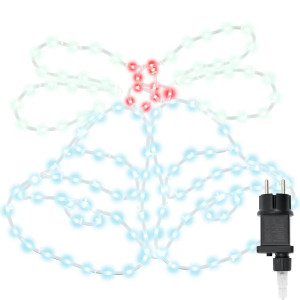 Campana de Navidad con 144 LED Multicolor 56 x 46 cm PVC H