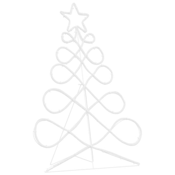 Luz en forma de árbol de Navidad Multicolor 80 x 56 cm PVC M 4