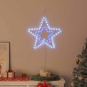 Estrella de Navidad con 72 LED Frío 51.5 x 50 x 0.65 cm Hierro 3