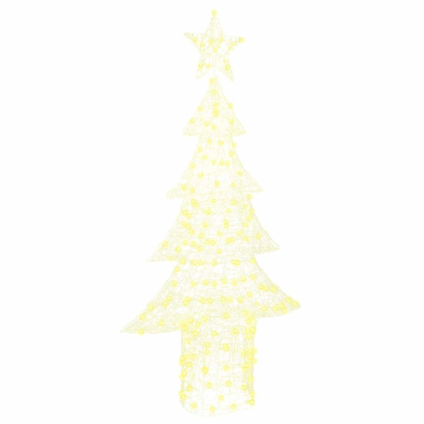 Árbol de Navidad con 240 LED cálido 180 cm Acrílico D