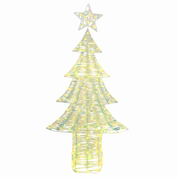 Árbol de Navidad con 240 LED cálido 180 cm PET M 2