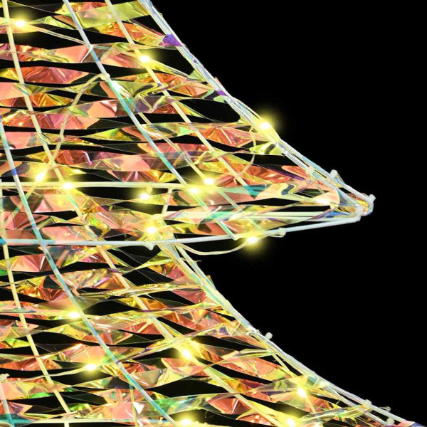 Árbol de Navidad con 240 LED cálido 180 cm PET M 5