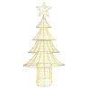 Árbol de Navidad con 240 LED cálido 180 cm PET 2