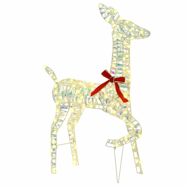 Familia de Renos 3 pcs cálido 128 cm PET M 5