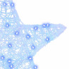 Estrella 3D con 50 LED Azul 55 x 53.5 x 10 cm Acrílico 4