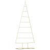 Árbol de Navidad de metal con soporte Dorado 180 cm 2
