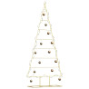 Árbol de Navidad de metal con soporte Dorado 180 cm 3