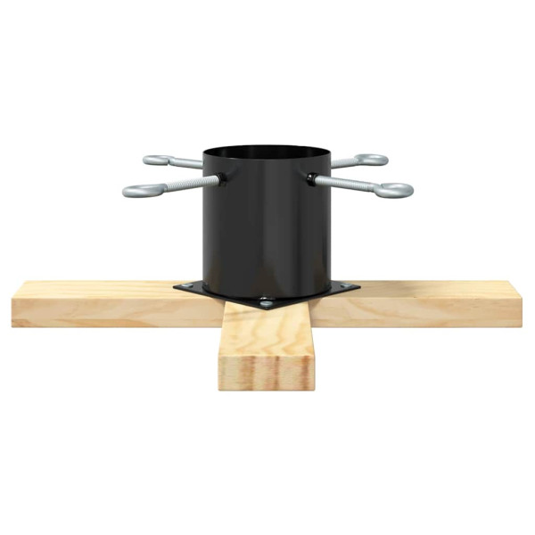 Soporte para Árbol de Navidad 1.73 Negro 50 x 50 x 16 cm M 5
