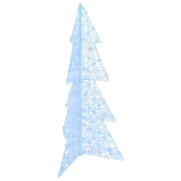 Árbol de Navidad con 160 LED Frío 150 cm Acrílico D