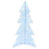 Árbol de Navidad con 160 LED Frío 150 cm Acrílico 2