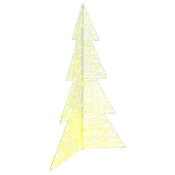Árbol de Navidad con 240 LED Cálido 180 cm Acrílico D