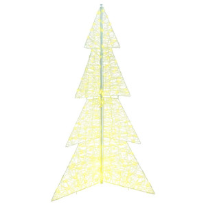 Árbol de Navidad con 240 LED Cálido 180 cm Acrílico H