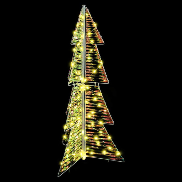 Árbol de Navidad con 100 LED Cálido 120 cm PET M 3