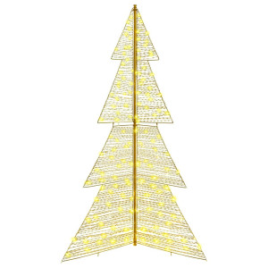 Árbol de Navidad con 240 LED Cálido 180 cm PET H