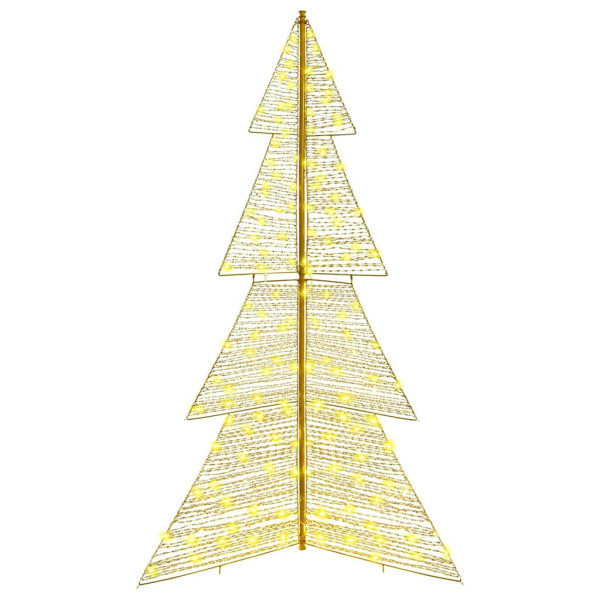 Árbol de Navidad con 240 LED Cálido 180 cm PET M 2