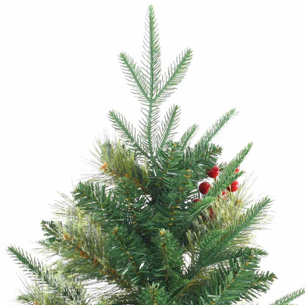 Árbol de Navidad artificial con ramas articuladas Verde 210 cm M 4