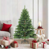 Árbol de Navidad artificial con ramas articuladas Verde 150 cm 1