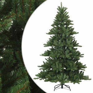 Árbol de Navidad artificial con ramas articuladas Verde 180 cm H