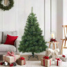 Árbol de Navidad artificial con ramas articuladas Verde 120 cm 1