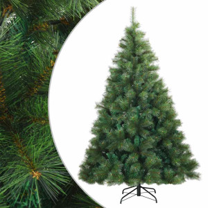 Árbol de Navidad artificial con ramas articuladas Verde 180 cm H