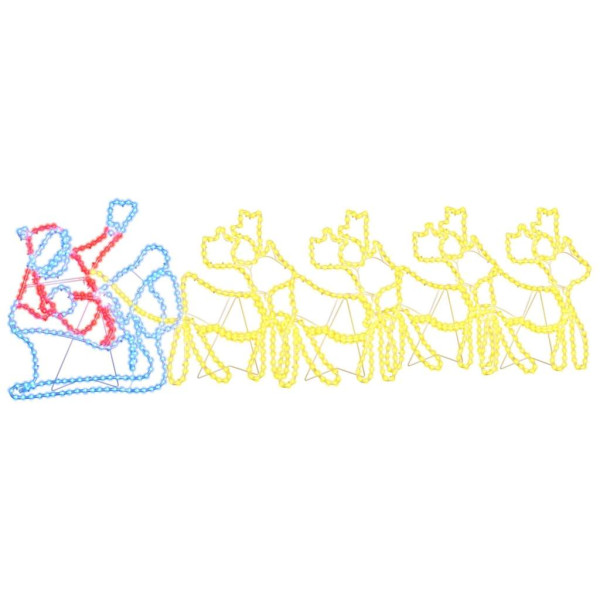 Decoración Navideña LED Multicolor 69 x 79 cm PVC M 2