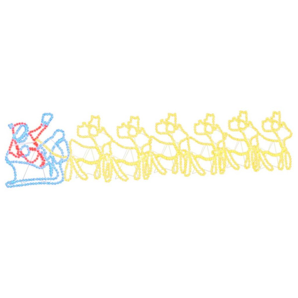 Decoración Navideña LED Multicolor 69 x 79 cm PVC M 2