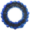 Coronas de Bolas de Navidad 2 pcs Azul 33 x 33 x 7 cm 5